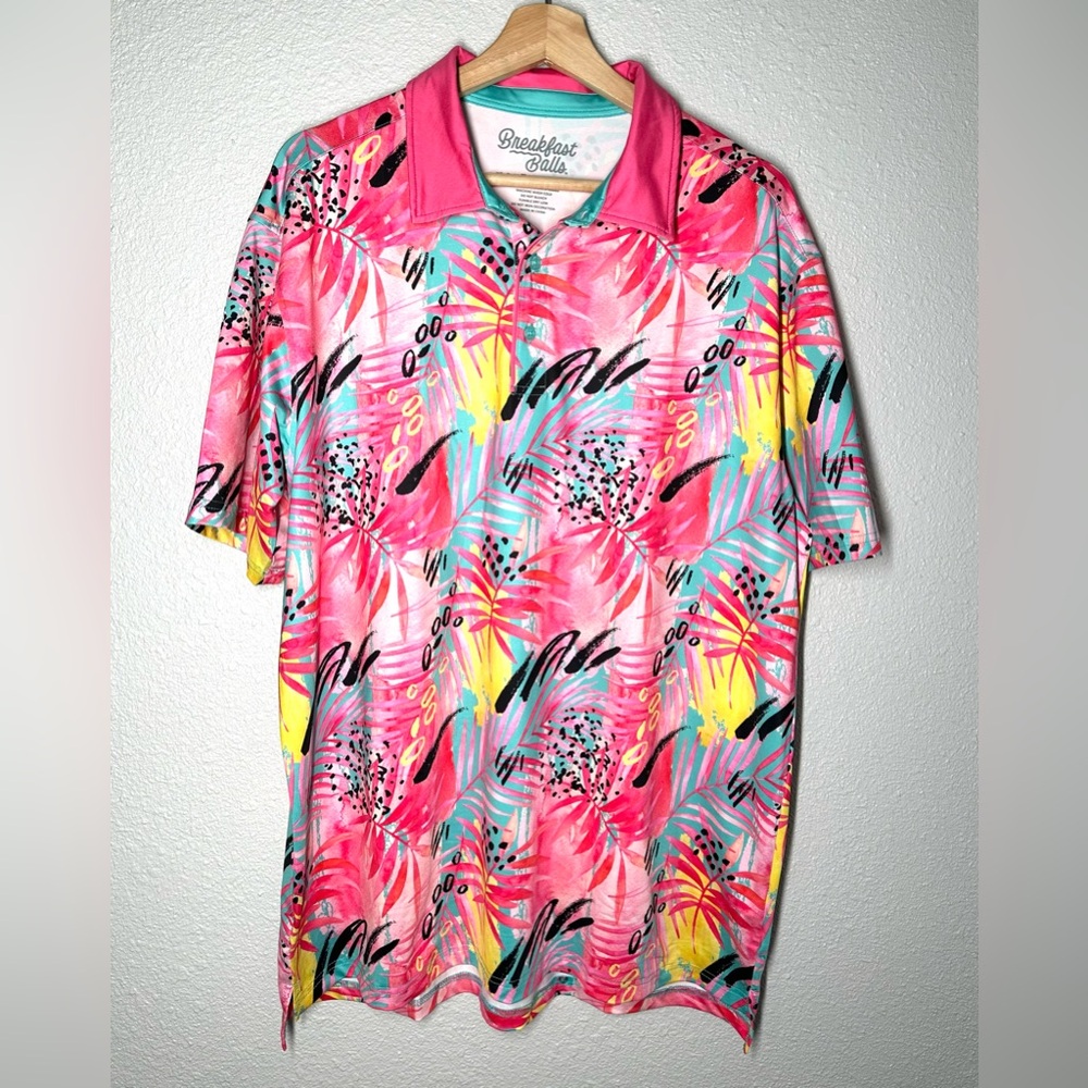 Breakfast Balls La Croy O.G. Ramblebousse Men’s Polo Size Large